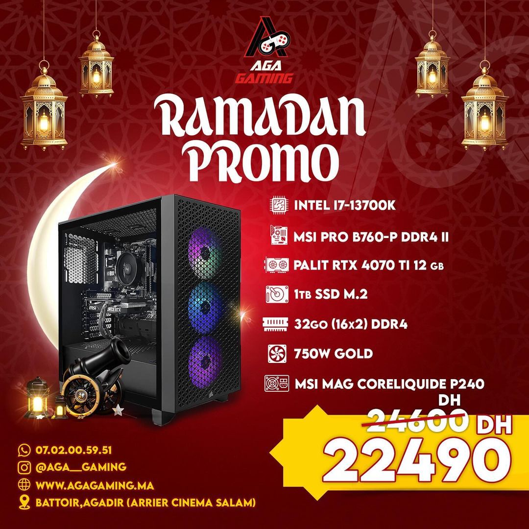 PC Gamer i7-13700k/32Gb/1Tb/RTX 4070 TI 12Gb PC Gamer i7-13700k/32Gb/1Tb/RTX 4070 TI 12Gb